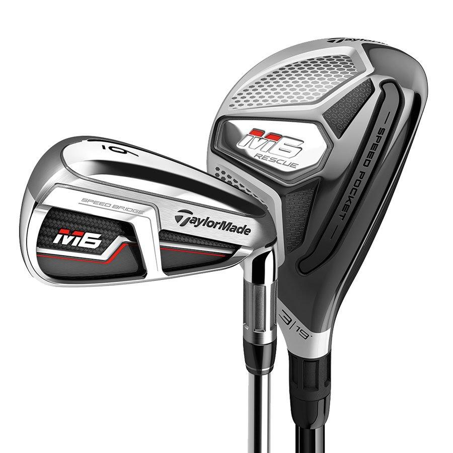 M6 3H 4H 5-PW Combo Iron Set with Steel Shafts | TAYLORMADE | Iron
